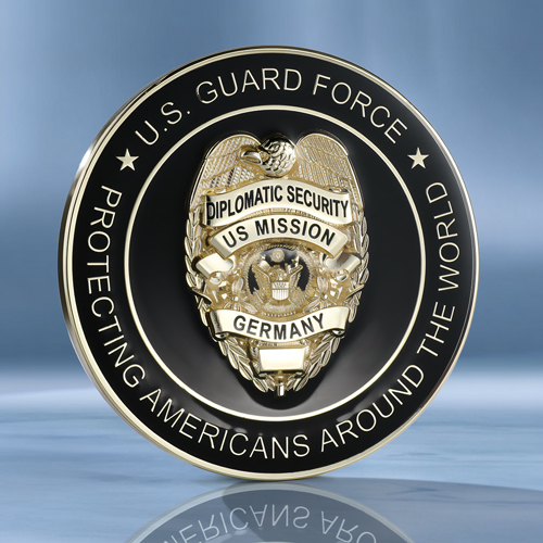 Diplomatic Security Challenge coins