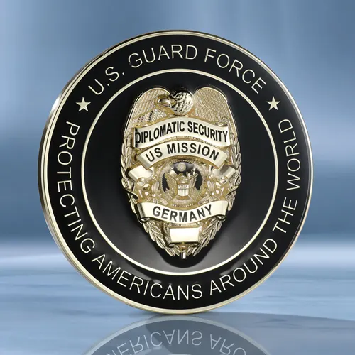 Diplomatic Security Challenge coins Diplomatic Security Challenge coins