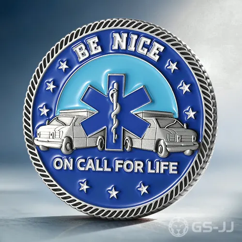 EMS Before Self Challenge Coin EMS Before Self Challenge Coin
