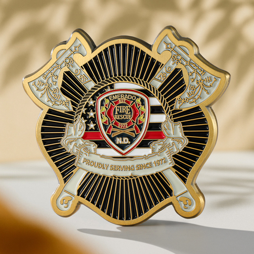 Emerado Fire Rescue Challenge Coin