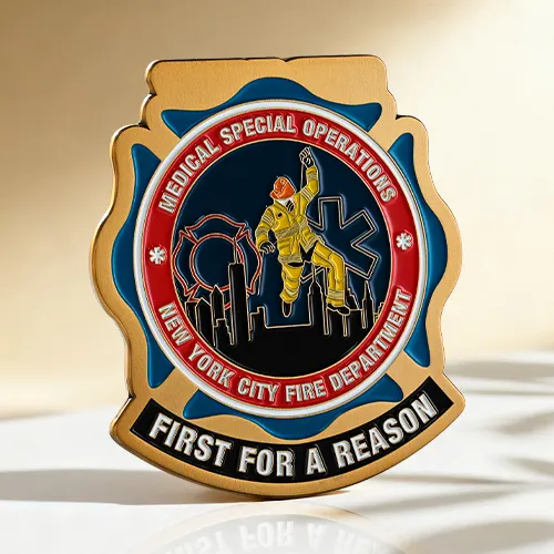FDNY 1st Division EMS Challenge Coins FDNY 1st Division EMS Challenge Coins