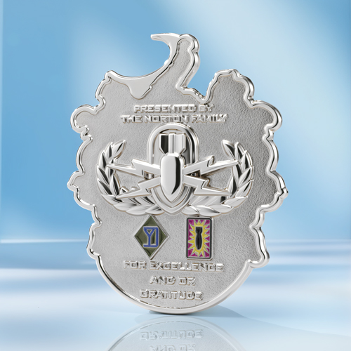 Army Explosive Ordnance Challenge Coins