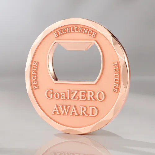 GoalZERO Safety Achievement Bottle Opener Coins GoalZERO Safety Achievement Bottle Opener Coins