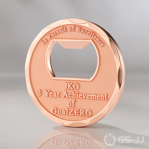 GoalZERO Safety Achievement Bottle Opener Coins GoalZERO Safety Achievement Bottle Opener Coins