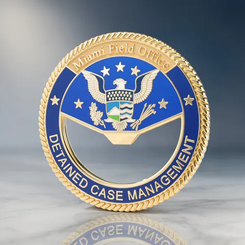 ICE Miami Field Office Bottle Opener Coin ICE Miami Field Office Bottle Opener Coin