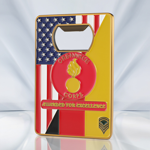 Mafia And Ordnance Excellence Bottle Opener Coin