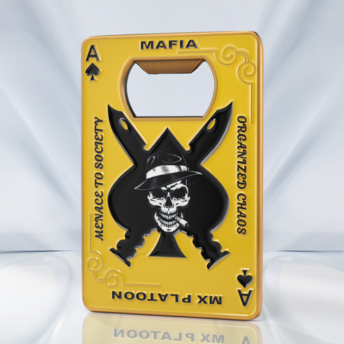Mafia And Ordnance Excellence Bottle Opener Coin