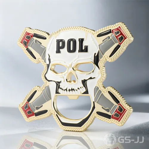 POL Skull Bottle Opener Coin POL Skull Bottle Opener Coin