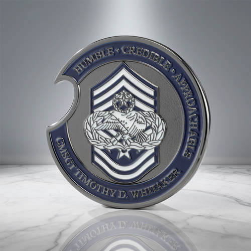 Presented for Excellence Bottle Opener Coin