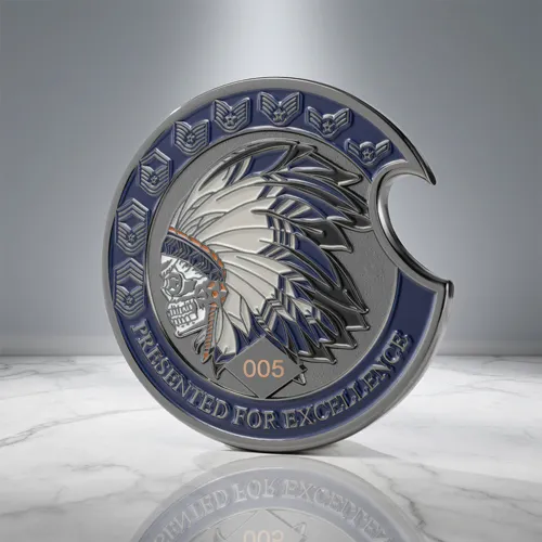 Presented for Excellence Bottle Opener Coin Presented for Excellence Bottle Opener Coin
