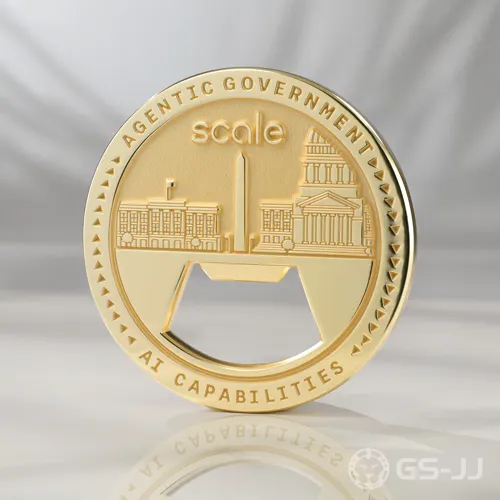 Scale Agentic Government AI Bottle Opener Coin Scale Agentic Government AI Bottle Opener Coin