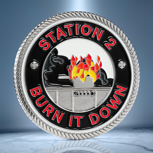 Southside Firefighter Challenge Coins