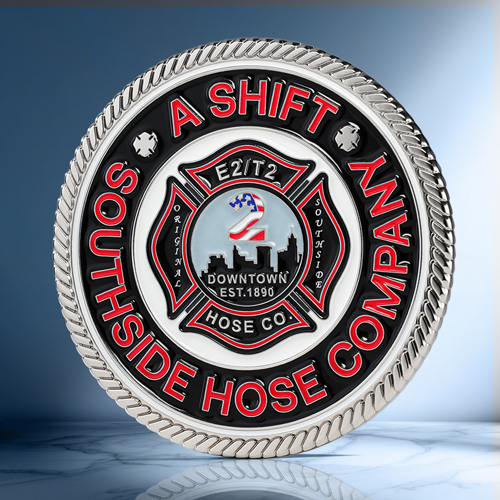 Southside Firefighter Challenge Coins