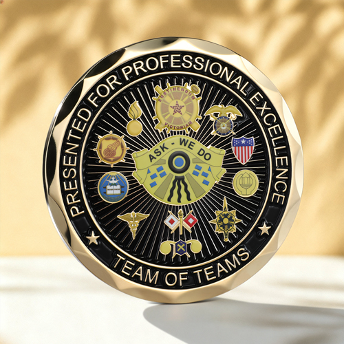 Team of Teams  Army Challenge Coin