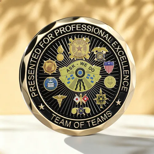 Team of Teams Army Challenge Coin Team of Teams Army Challenge Coin