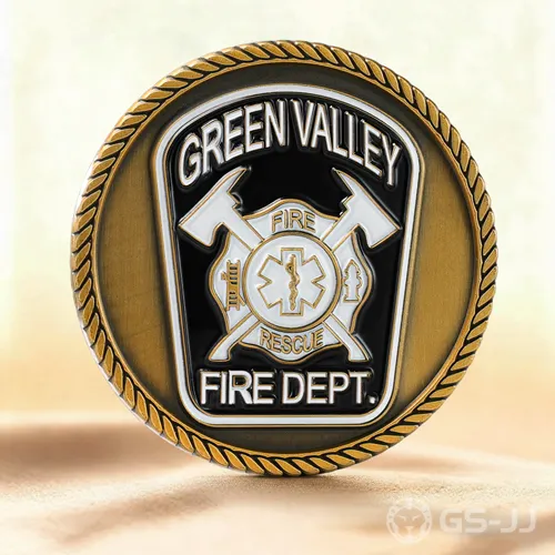 The Red Line Firefighter Challenge Coins The Red Line Firefighter Challenge Coins