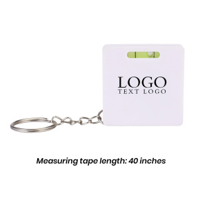 Customized Square Level Tape Measure Key Tag