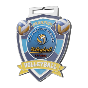 Volleyball Champion Medal - You Just Got Served