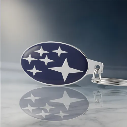 Budds' Subaru Branded Keychains