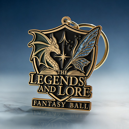 Fantasy Dragon Custom Cool Keychains