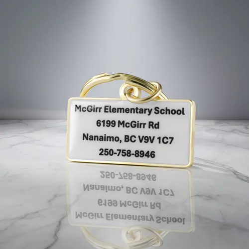 McGirr School Personalised Keyrings