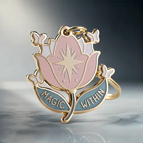 Mystic Flower Custom Cute Keychains Mystic Flower Custom Cute Keychains