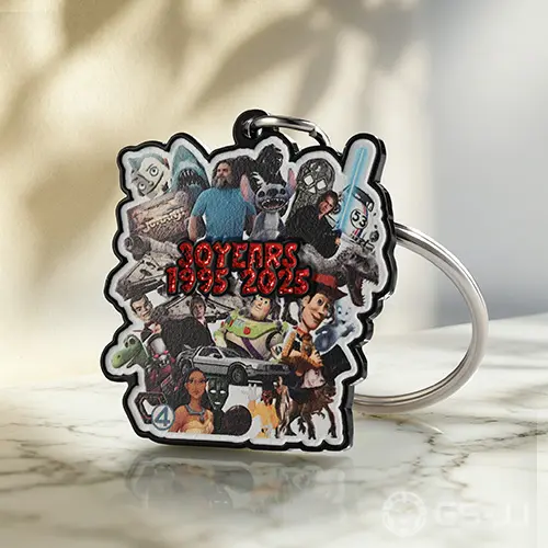 Cartoon Collage Keychain Printing Cartoon Collage Keychain Printing