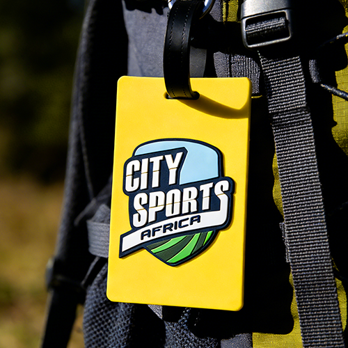 City Sports Africa PVC Luggage Tag