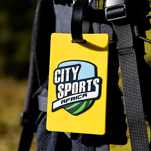 City Sports Africa PVC Luggage Tag