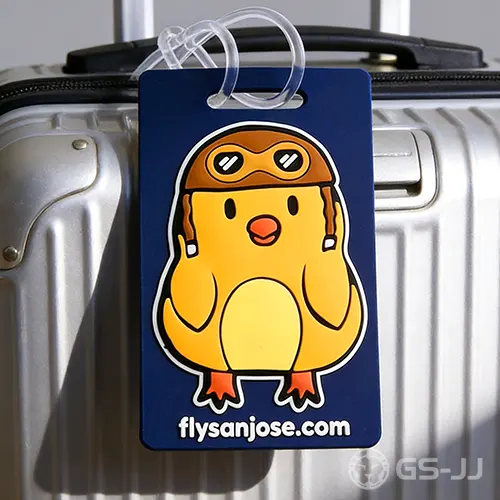 Flysanjose 3D PVC Luggage Tag Flysanjose 3D PVC Luggage Tag