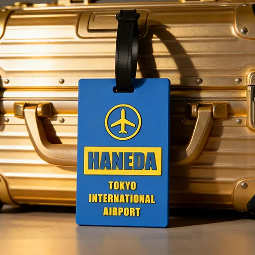 HANEDA PVC Luggage Tag HANEDA PVC Luggage Tag