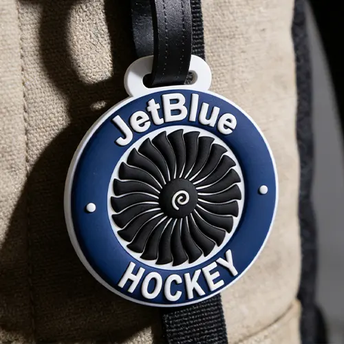 JetBlue Hockey PVC Luggage Tag