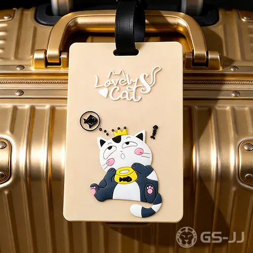 Lover Cats PVC Luggage Tag Lover Cats PVC Luggage Tag