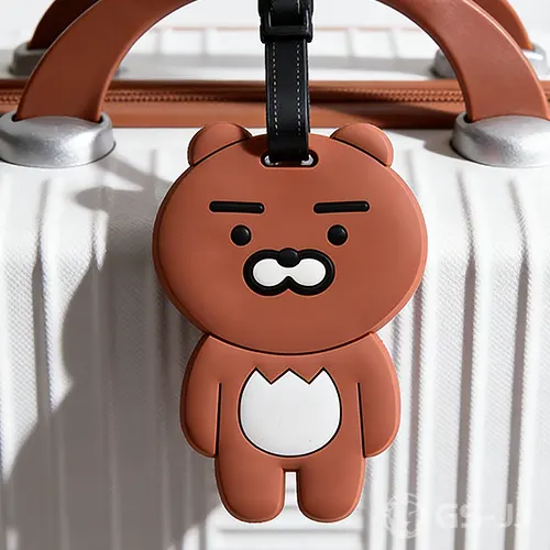 Mature Ryan Custom PVC Luggage Tag Mature Ryan Custom PVC Luggage Tag