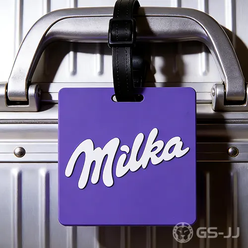 Milka PVC Luggage Tag Milka PVC Luggage Tag