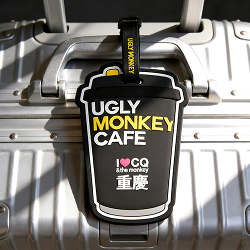 Milky Tea PVC Luggage Tag