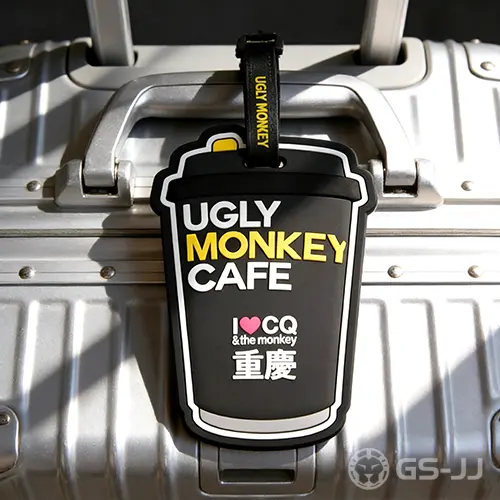 Milky Tea PVC Luggage Tag Milky Tea PVC Luggage Tag