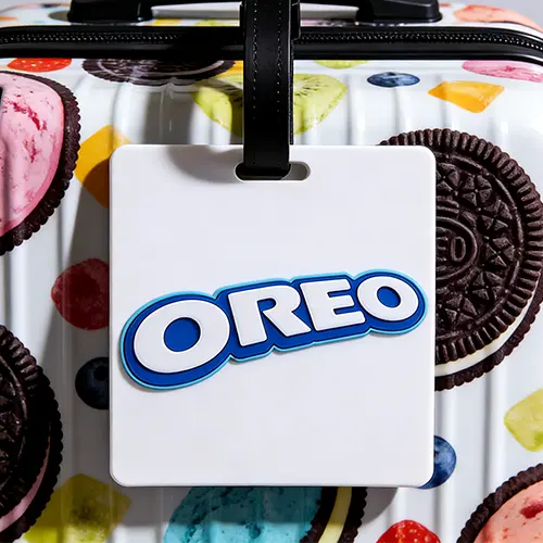 OREO Style PVC Luggage Tag