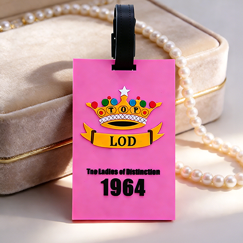 Top Ladies of Distinction PVC Luggage Tag
