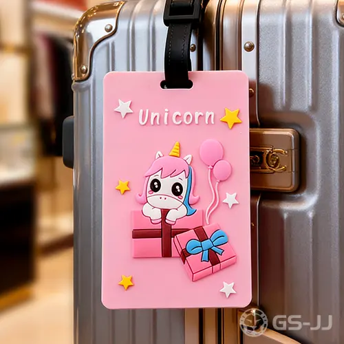 Unicorn Custom PVC Luggage Tag Unicorn Custom PVC Luggage Tag