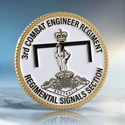 3rd Combat Engineer Regiment Military Challenge Coin