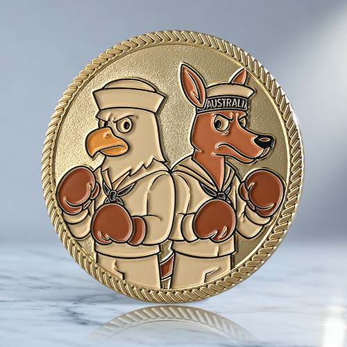 AN SPQ 9B Joint Force Commemorative Coin