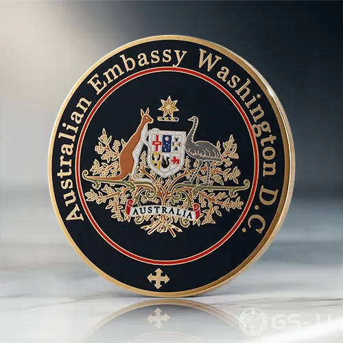 Australian Embassy Challenge Coin Australian Embassy Challenge Coin