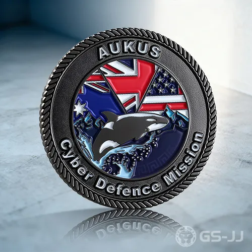 Australian Signals Directorate AUKUS Challenge Coin Australian Signals Directorate AUKUS Challenge Coin