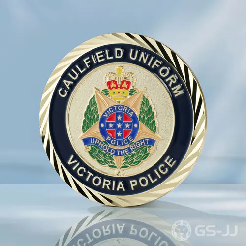 Caulfield Victoria Police Challenge Coin Caulfield Victoria Police Challenge Coin