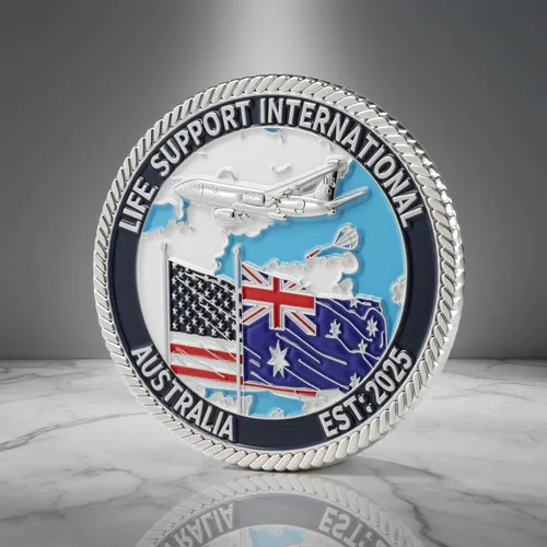Life Support International Challenge Coin