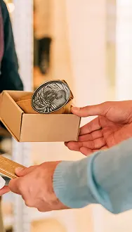 Package Your Custom Belt Buckles