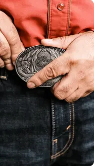 Wear Your Custom Belt Buckles