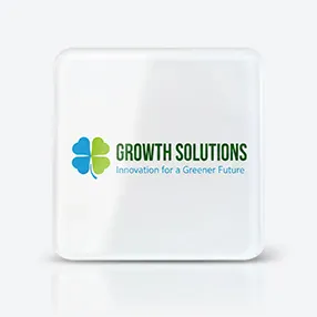 Square Plastic Name Badges