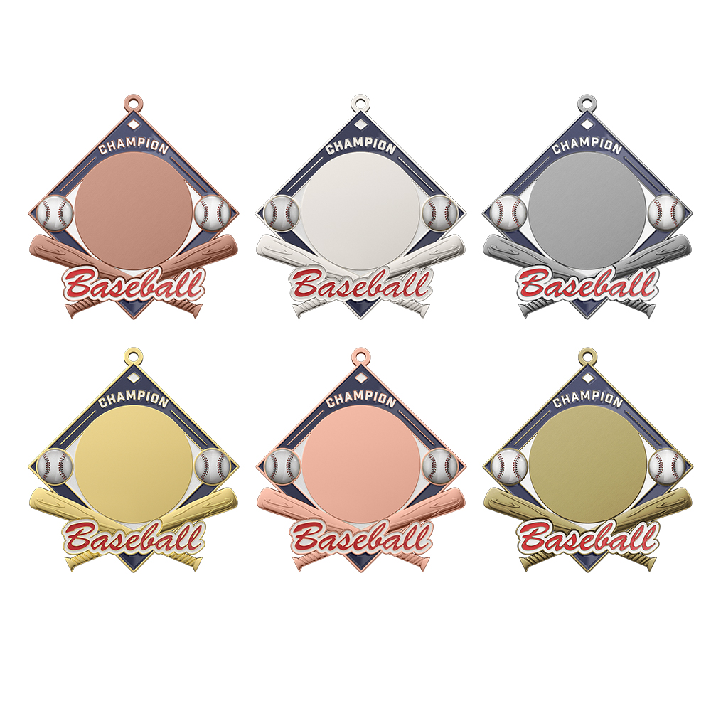UV Printed Baseball Medals8